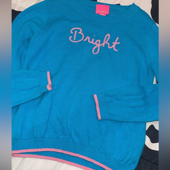 Lilly Pulitzer girls sweater sz 6/7 - Picture 1 of 1